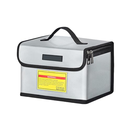 Feuerfeste Batterie-Aufbewahrungstasche, doppellagig, widerstandsfähig, leichtes Design mit glattem Reißverschluss für feuerfeste Batterie-Aufbewahrungstasche von ERRORY