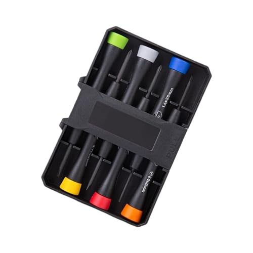 Kleines Schraubendreher-Set mit 6 verschiedenen Größen für Schmuck, Uhren, Handy, Brillen-Reparatur, klein für Elektronik von ERRORY