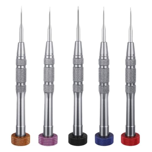 Kompaktes Elektronik-Reparatur-Schraubendreher-Set mit rutschfester Spitze und legiertem Stahl-Bit, geeignet für Demontage von Geräten, Wartung, präzises Schraubendreher-Set aus legiertem Stahl von ERRORY