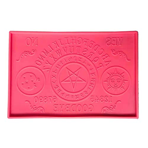 Oujia Silikonform für Couchtisch, Epoxidharz, Obstteller, Matte, Achatmatte, Heimdekoration, Formen von ERRORY