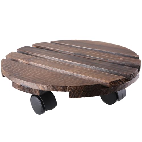Pflanzenständer mit robustem Pflanzenständer mit 4 Rollen Rollständer/Rolltablett von ERRORY