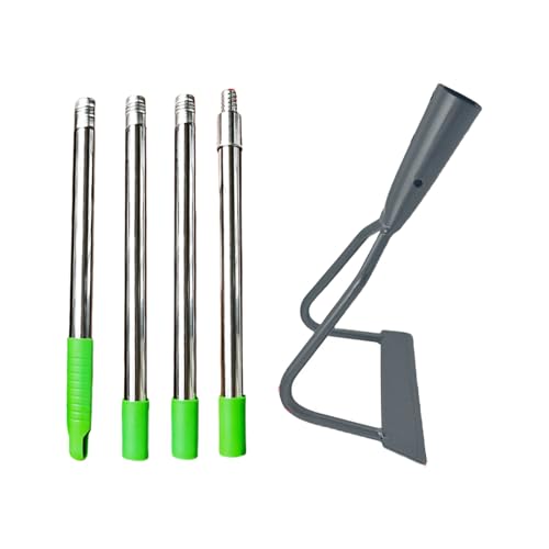 Professionelles Unkrautjät-Werkzeug mit ausziehbarem langem Griff, Edelstahl, Gartenschaufel, Schaber für Hof, Rasen, Terrasse, Entfernungswerkzeug von ERRORY