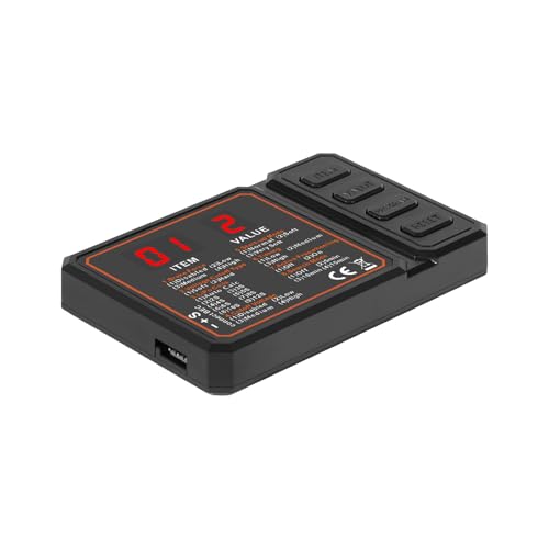 Programmierkarte mit LCD-Display, einfach zu bedienen, für Auto-Hubschrauber, tragbare Modelleinstellung, Programmierkarte, elektronische Komponente von ERRORY