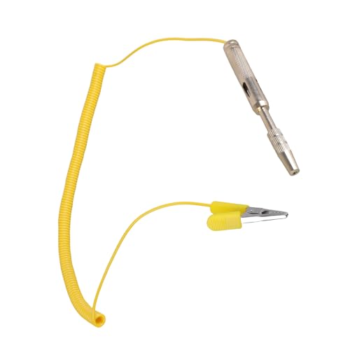 Schaltungsprüfer Messgerät mit LED-Lichtclip 6V 12V 24V Auto Spannungsprüfer für Motorräder Einziehbare Spannungen Teststift Clip Schaltungsprüfer Messgerät mit LED-Lichtclip 6V 12V 24V Auto Spannungsprüfer für Motorräder Einziehbare Spannungen Teststift Clip von ERRORY