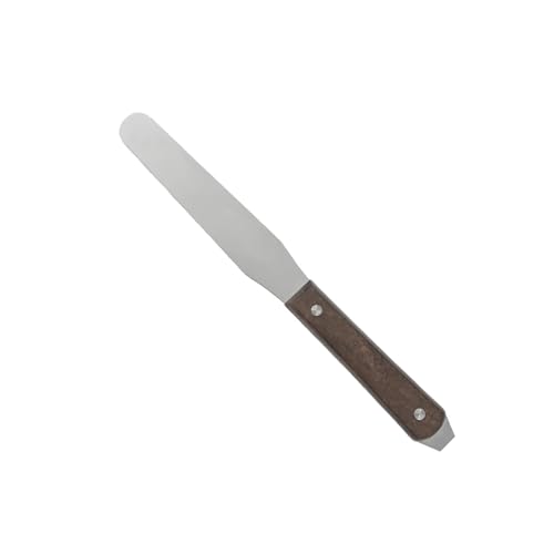 Siebdruck Industrietinten Spatel Edelstahl Schaber Cutter Holzgriff Siebdruck Tinten Cutter Werkzeug Edelstahl Spatel von ERRORY