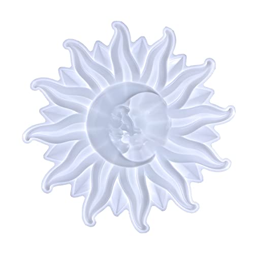 Silikonform aus Kunstharz, groß, für Sonne, Mond, Epoxidguss, Kunst, Handwerk, Dekoration, Wand, Badezimmer, Kunstharz, Silikon Silikonform aus Kunstharz, groß, für Sonne, Mond, Epoxidguss, Kunst, Handwerk, Dekoration, Wand, Badezimmer, Kunstharz, Silikon von ERRORY