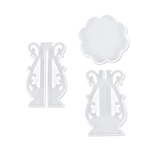 Silikonformen für Sukkulenten, Blumentopf, Epoxidguss, Pflanzgefäß, Behälter für die Herstellung von Gartendekoration, Harz-Silikonformen für Schmuck von ERRORY