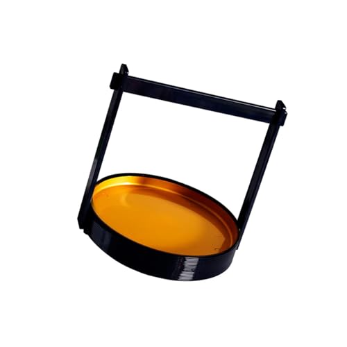 Teller Salat Serviertablett Obstkorb Handheld Teller Snacks Tee Tablett für Restaurant Hotel Einfach zu bedienen von ERRORY