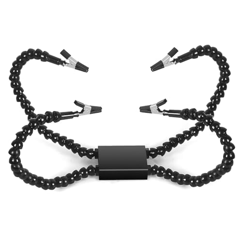 Tragbarer Lötassistent mit rutschfester Basis und flexiblem Arm, geeignet für Heimwerker, Hobbyisten, detaillierte Elektronik, Handwerk, Leiterplattenhalter von ERRORY