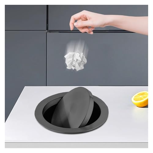 edelstahl mülleimer abdeckung Runder eingebetteter Abfalldeckel für die Arbeitsplatte, integrierte Klappdeckelabdeckung, Restaurant-Mülleimerplatte aus Edelstahl 304(Black,22-26cm/8.7-10.2in Opening) edelstahl mülleimer abdeckung Runder eingebetteter Abfalldeckel für die Arbeitsplatte, integrierte Klappdeckelabdeckung, Restaurant-Mülleimerplatte aus Edelstahl 304(Black,22-26cm/8.7-10.2in Opening) von ERRULAN