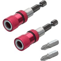 2 Stück magnetischer Bithalter mit Tiefenanschlag, 1/4 Zoll Schraubendreherfutter, magnetische Trockenbau-Stecknuss, Schraubendreher-Bits für 2 Stück magnetischer Bithalter mit Tiefenanschlag, 1/4 Zoll Schraubendreherfutter, magnetische Trockenbau-Stecknuss, Schraubendreher-Bits für von ERSANDY