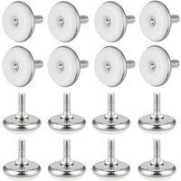 30 Stück verstellbare Nivellierfüße aus Kunststoff und Metall mit Mutter, verstellbare Füße M6 x 15 x 30 mm, Möbel-Einstellschraube für Tisch, Möbel, 30 Stück verstellbare Nivellierfüße aus Kunststoff und Metall mit Mutter, verstellbare Füße M6 x 15 x 30 mm, Möbel-Einstellschraube für Tisch, Möbel, von ERSANDY