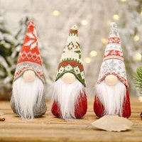 3er-Pack Weihnachtselfen-Figuren, Weihnachtsmann, Zwerg, Weihnachtszwerg, kleiner skandinavischer Weihnachtszwerg, handgefertigtes Plüschtier für die 3er-Pack Weihnachtselfen-Figuren, Weihnachtsmann, Zwerg, Weihnachtszwerg, kleiner skandinavischer Weihnachtszwerg, handgefertigtes Plüschtier für die von ERSANDY