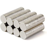 Ersandy - 50 Stück starker Neodym-Magnet N42 8 x 1 mm runde Scheiben Supermagnete von ERSANDY