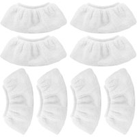 Ersandy - 8 Stück Mikrofasertücher für Kärcher (kompatibel mit), Tücher für Handdüsenzubehör für Dampfreiniger sc 1, 2, 3, 4, 5 von ERSANDY
