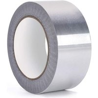 Aluminiumfolienband, Aluminiumfolienband, hohe Temperatur, wasserdicht, für Kanäle, HVAC-Reparatur, Metallreparatur, Schmuckherstellung, Silber (5 mm von ERSANDY