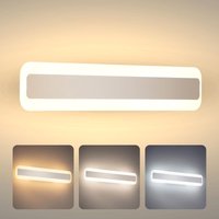 15W Badezimmerspiegellampe 40CM 1050LM Badezimmerbeleuchtung 230V Warmweiß 3000K Neutralweiß 4000K Kaltweiß 6000K Badezimmer Wandlampe [Energieklasse 15W Badezimmerspiegellampe 40CM 1050LM Badezimmerbeleuchtung 230V Warmweiß 3000K Neutralweiß 4000K Kaltweiß 6000K Badezimmer Wandlampe [Energieklasse von ERSANDY