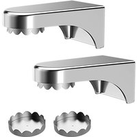 Ersandy - 2er-Pack Seifenschale aus Kunststoff mit magnetischem Magnet, 3 m, Seifenhalter zum Aufhängen an der Wand, einfach zu verwenden für von ERSANDY