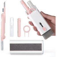 Ersandy - 7-in-1-Reinigungsset für, Tastatur-Reinigungsset, PC-Reinigungsset, Tastaturreiniger, Reinigungsbürste, Bildschirmreiniger für von ERSANDY