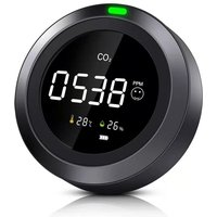 CO2-Detektor, 3-in-1-Raumluftqualitätsmonitor zur Erkennung von Kohlendioxidtemperatur und -feuchtigkeit, NDIR-CO2-Detektor von ERSANDY