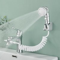 Ersandy - Handbrause-Set für Waschbecken, Hand-Badezimmerarmatur mit 3 Sprühmodi zum Haarewaschen, Badezimmer, Waschküche, Waschküche Ersandy - Handbrause-Set für Waschbecken, Hand-Badezimmerarmatur mit 3 Sprühmodi zum Haarewaschen, Badezimmer, Waschküche, Waschküche von ERSANDY
