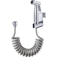 Ersandy - Hochwertiges Toiletten-Bidet-Set, mit Wassertank-Haken und flexiblem 59-Zoll-ABS-Teleskop-Duschschlauch für die tägliche persönliche von ERSANDY