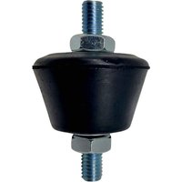 Ersandy - Konischer Silentblock für M8-Klimaanlage Antivibrationsfuß mit Muttern und Unterlegscheiben Los 4 Silentblock M8 Wandhalterung für von ERSANDY