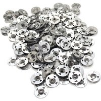 Packung mit 200 Unterlegscheiben mit 4 Zinken für extrudierte Gipskartonplatten, Wärmedämmung und feste Rückwand 28 mm von ERSANDY