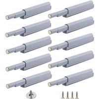 Ersandy - Push-to-open-Magnetverschlüsse Magnetische Push-open-Verschlüsse öffnen und schließen die Tür mit einem einfachen Druck (10 Stück) von ERSANDY