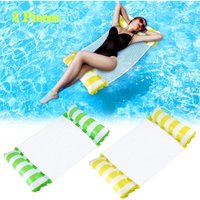 Schwimmbad-Hängematte für Erwachsene, 2 Stück, aufblasbare schwimmende Hängematte, 4-in-1-Schwimmhängematte, Mehrzweck-Wasserhängematte, faltbar, von ERSANDY
