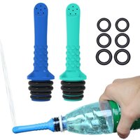Ersandy - Set mit 2 tragbaren Bidets für das Badezimmer oder auf Reisen. Cosmic Reiseduschschlauch, kompatibel mit allen Flaschen. diskret, von ERSANDY