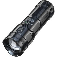Ersandy - Ultrastarke LED-Taschenlampe, wiederaufladbare Taschenlampe mit 3500 Lumen, integrierter 9000-mAh-Akku mit digitaler LED-Betriebsanzeige, von ERSANDY