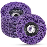 Ersandy - csd Grinder Reinigungsscheiben Scheibe – Zur Oberflächenbehandlung oder Lackentfernung Winkelschleifer – 125 x 22 mm, 5 Stück von ERSANDY