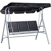 Ersatzüberdachung für 3-Sitzer-Gartenschaukelsitz, universelles Ersatzüberdachung für Gartenschaukelsitz im Freien, wasserdichte und UV-beständige von ERSANDY