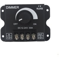 Ersandy - LED-Dimmer-Controller 12 v 24 v 30 a PWM-Dimmer 360 w für LED-Streifen oder LED-Licht Ersandy - LED-Dimmer-Controller 12 v 24 v 30 a PWM-Dimmer 360 w für LED-Streifen oder LED-Licht von ERSANDY