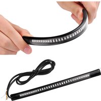 Ersandy - LED-Lichtleiste – Motorrad-Brems-/Blinkerlichter – 48 LEDs – universell und flexibel von ERSANDY