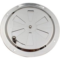 Rundes Lüftungsgitter, verstellbare Lüftungsöffnung, Lufteinlass und -auslass aus Edelstahl, 125 mm Rundes Lüftungsgitter, verstellbare Lüftungsöffnung, Lufteinlass und -auslass aus Edelstahl, 125 mm von ERSANDY