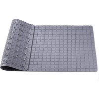 Ersandy - Rutschfeste Badewannen-Duschmatte, Sicherheits-Duschgriff für Badezimmer, Hotel und Spa, 40 x 70 cm PVC-Anti-Schimmel-Badewannen-Bodenmatte von ERSANDY