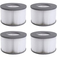 Spa Lite Filter für Mspa, Filter für Mspa Lite, für mspa Whirlpool Filter – Filterkartuschen für Sub – Boote und Hot Spa – Modell ab 2020 (4 Stück) von ERSANDY