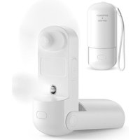 Tragbarer Nebelventilator, 3-in-1-Handventilator, 3 einstellbare Geschwindigkeiten, faltbarer persönlicher Ventilator für Mädchen und Frauen auf von ERSANDY