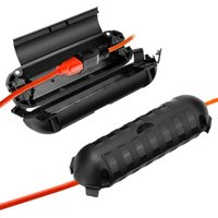 Wasserdichte Elektrobox für Stecker, 2er-Set IP54 wasserdichte Kabel-Safe-Box, Verlängerungskabel-Schutzbox, sicheres Schutz-Verlängerungskabel für von ERSANDY