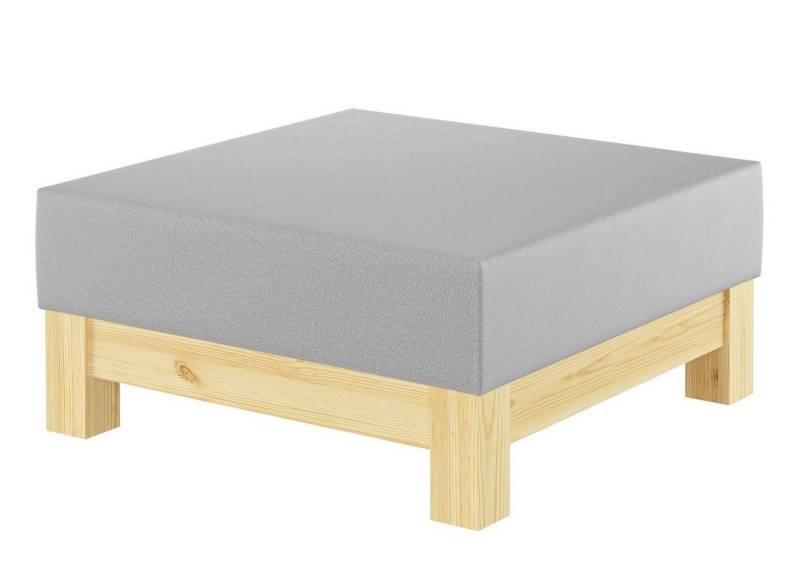 ERST-HOLZ Arbeitshocker Gemütlicher Gepolsterter Hocker für Schlaf- und Wohnzimmer von ERST-HOLZ