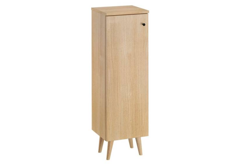 ERST-HOLZ Kommode Bad-Kommode in Eiche Dekor Wandmontage oder stehend, V-90.59-03HHBadschrank Eiche Dekorwählbare Option von ERST-HOLZ