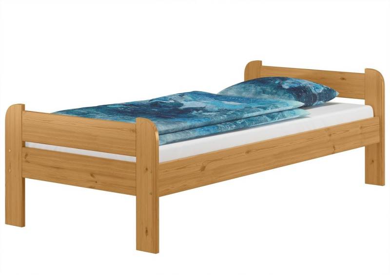 ERST-HOLZ Bett Einzelbett Echtholzbett Kiefer Massiv 90 x 200 cm, EicheEiche gebeizt ERST-HOLZ Bett Einzelbett Echtholzbett Kiefer Massiv 90 x 200 cm, EicheEiche gebeizt von ERST-HOLZ