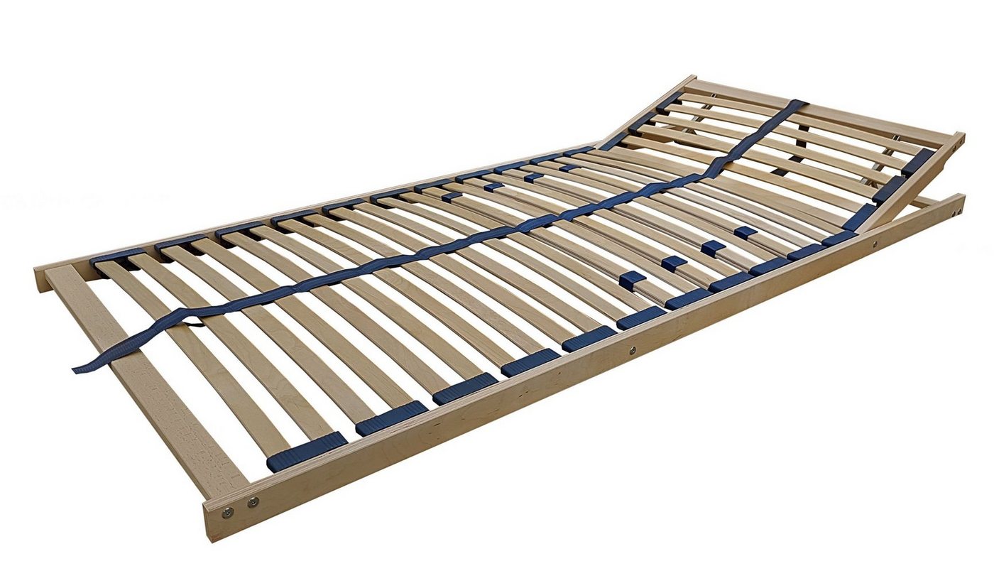 ERST-HOLZ Bett Einzelbett Gästebett Jugendbett Buche massiv 80x200, Buchegeölt von ERST-HOLZ