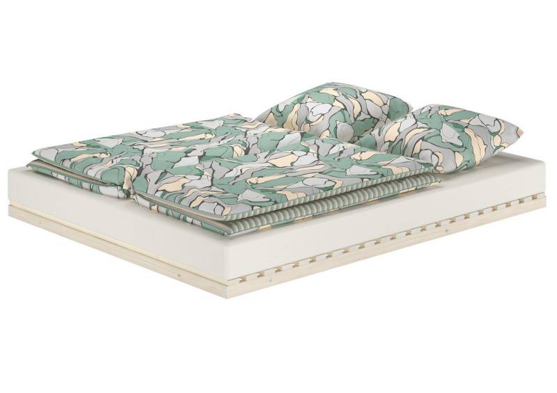 ERST-HOLZ Bett Niederflurbett Metallfrei 160 x 200 cm Futon Fichte Unbehandelt, Fichteunbehandelt ERST-HOLZ Bett Niederflurbett Metallfrei 160 x 200 cm Futon Fichte Unbehandelt, Fichteunbehandelt von ERST-HOLZ