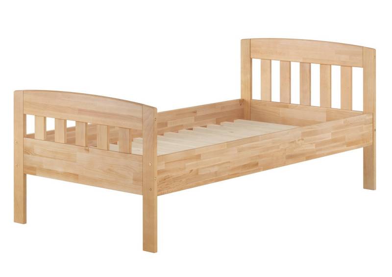 ERST-HOLZ Holzbett Seniorenbett Einzelbett Gästebett Buche massiv 100 x 200 cm Zeitlos, Buchefarblos lackiert ERST-HOLZ Holzbett Seniorenbett Einzelbett Gästebett Buche massiv 100 x 200 cm Zeitlos, Buchefarblos lackiert von ERST-HOLZ