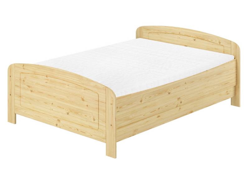 ERST-HOLZ Bett Seniorenbett Massiv Kiefer 140 x 200 Matratze Lattenrost Verstellbar, Kieferfarblos lackiert ERST-HOLZ Bett Seniorenbett Massiv Kiefer 140 x 200 Matratze Lattenrost Verstellbar, Kieferfarblos lackiert von ERST-HOLZ