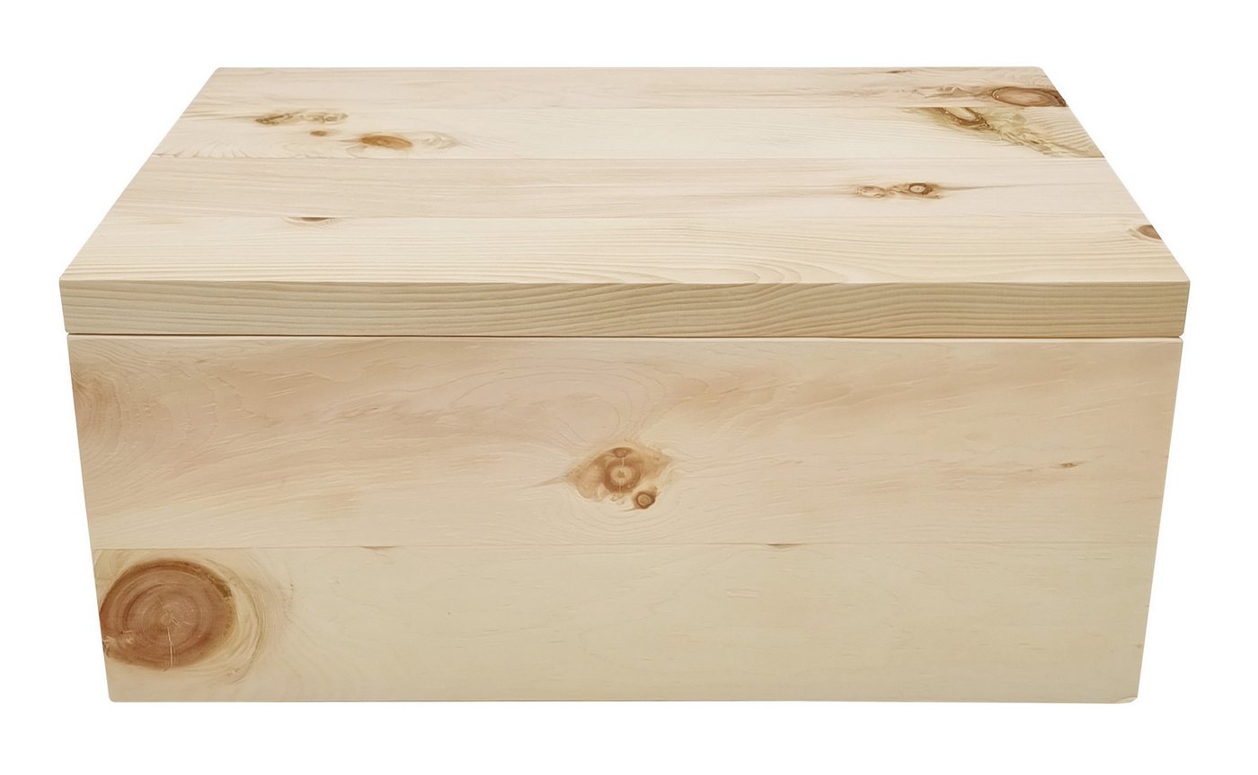 ERST-HOLZ Brotkasten Brotbox aus Zirben Holz mit Schneidebrett ERST-HOLZ Brotkasten Brotbox aus Zirben Holz mit Schneidebrett von ERST-HOLZ