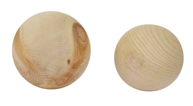 ERST-HOLZ Dekoobjekt Zirben/Arven Kugeln in verschiedenen Größen von ERST-HOLZ